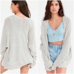 Urban Outfitters BDG Gray Ivy Open Cardigan